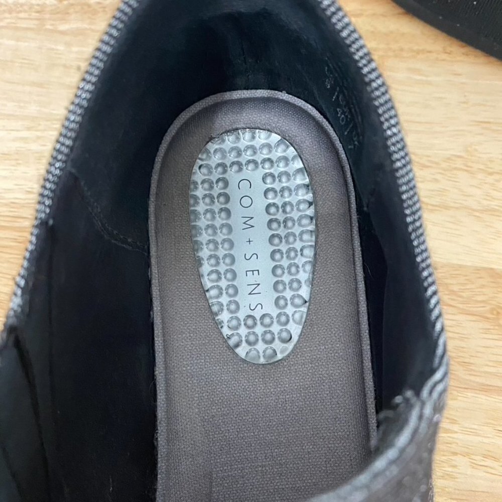 Com + Sens Silver Metallic Slip On Sock Like Comf… - image 7